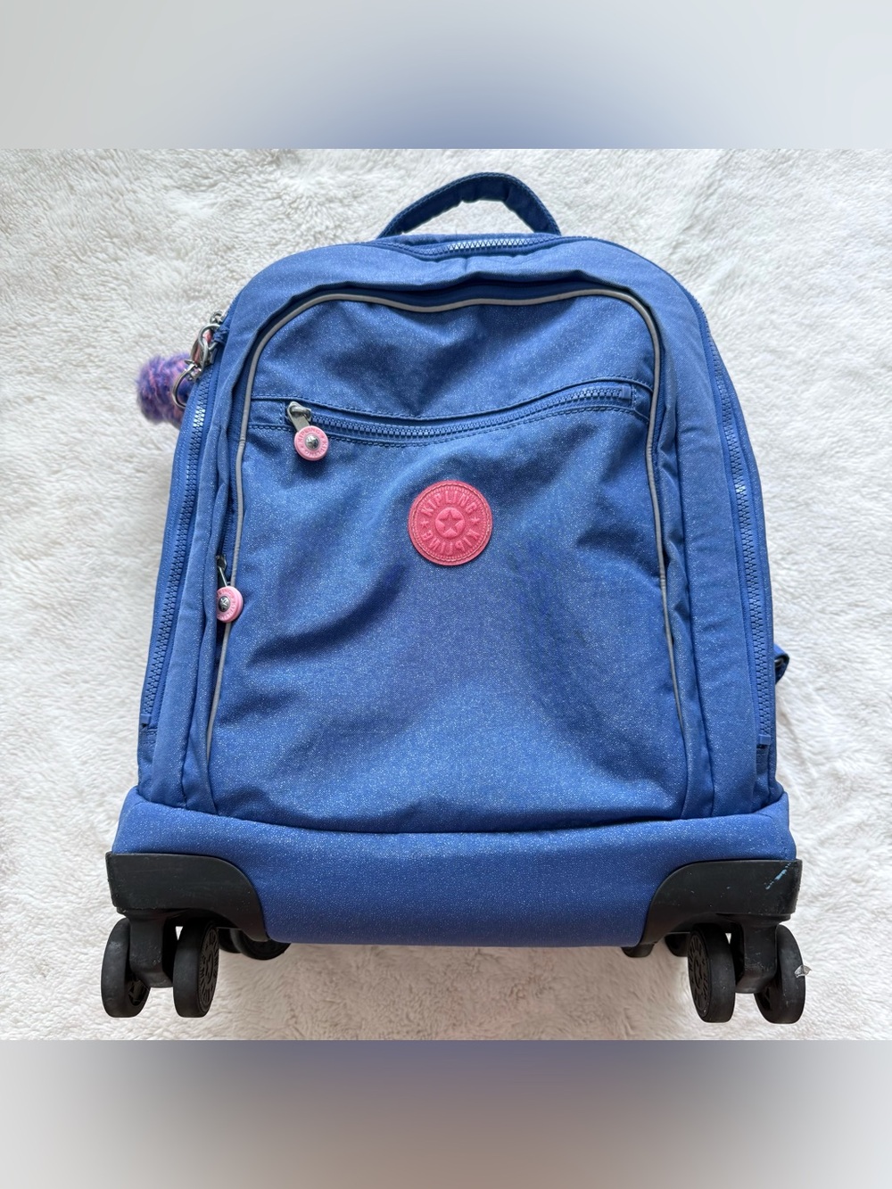 Kipling girls rolling backpack Retail 250$